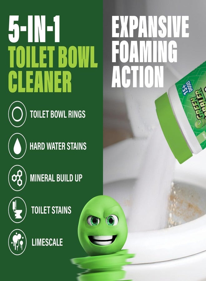 Green Gobbler Ultra Foaming Toilet Cleaner – 15+ Doses, Self-Activated Foam, Removes Tough Stains & Pipe Buildup, Helps Prevent Clogs - Image 5